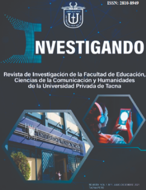 Portada INVESTIGANDO Vol. 1