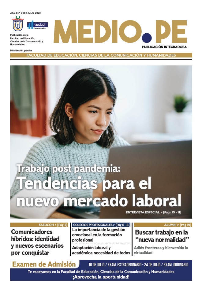 Portada Octava edición de Medio.PE