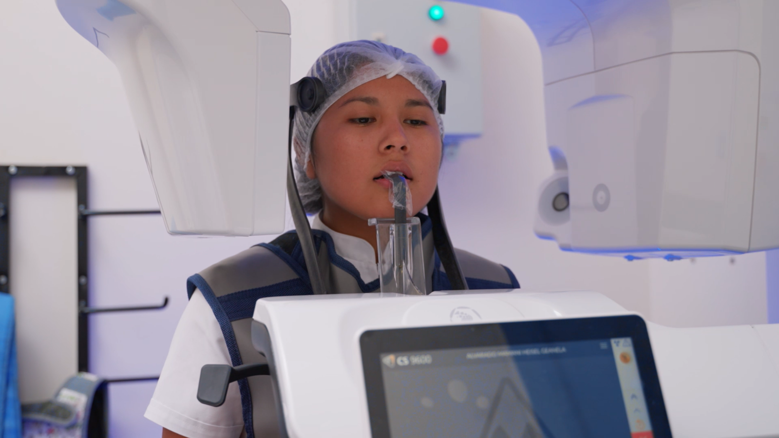 Tomógrafo 3D Carestream 9600 - interfaz